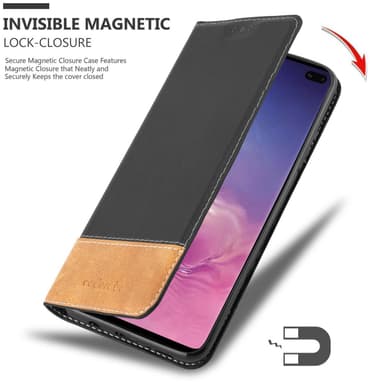 Samsung Galaxy S10 PLUS Suojakuori Case (Musta)