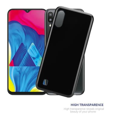 Samsung Galaxy A10 / M10 Suojakuori Kotelo (Musta)