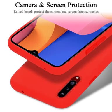Samsung Galaxy A20s Suojakuori Kotelo (Punainen)