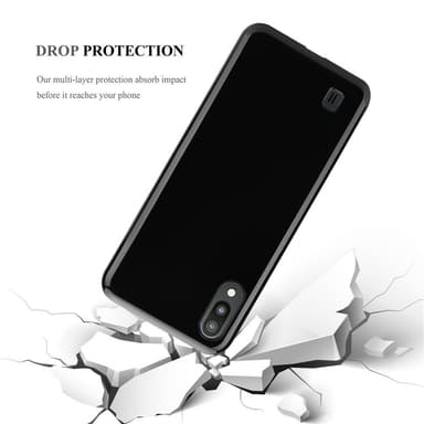 Samsung Galaxy A10 / M10 Suojakuori Kotelo (Musta)