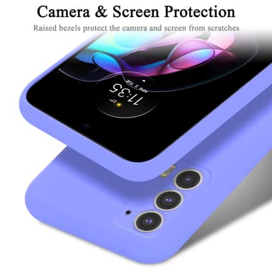 Motorola EDGE 20 Suojakuori Kotelo Case (Violetti)