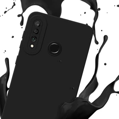 Huawei P30 LITE Suojakuori Kotelo (Musta)