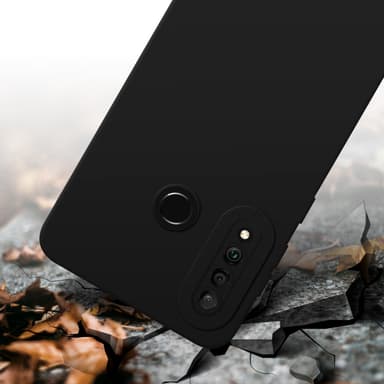 Huawei P30 LITE Suojakuori Kotelo (Musta)