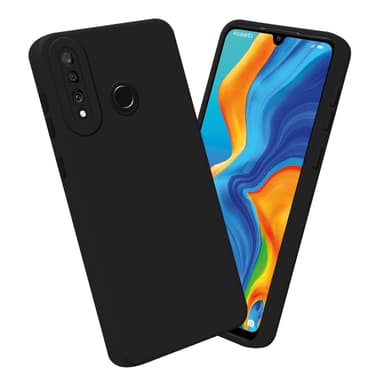 Huawei P30 LITE Suojakuori Kotelo (Musta)