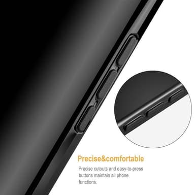 Nokia 1 2018 Suojakuori Kotelo (Musta)