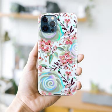 iPhone 12 PRO MAX Suojakuori Lompakkokotelo (Valkoinen)