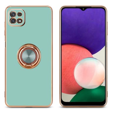 Samsung Galaxy A22 5G Suojakuori Kotelo (Turkoosi)