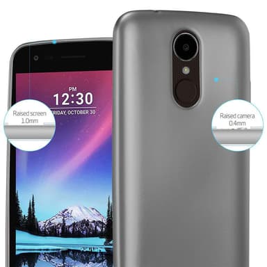 LG K4 2017 Suojakuori Kotelo (harmaa)