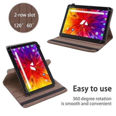 Acepad A121 (10.1 tuumaa) Suojakuori Kotelo (Ruskea)