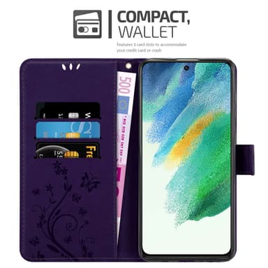 Samsung Galaxy S21 FE Suojakuori Lompakkokotelo