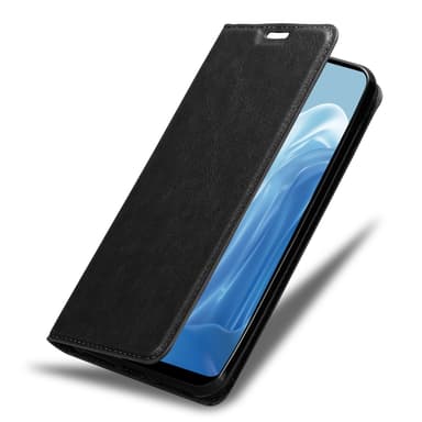 Realme 7 5G Suojakuori Lompakkokotelo (Musta)