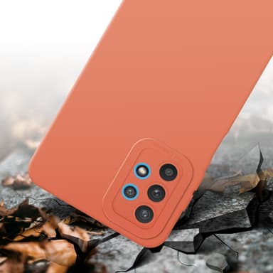 Samsung Galaxy A32 5G Suojakuori Kotelo (Oranssi)