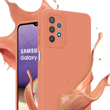 Samsung Galaxy A32 5G Suojakuori Kotelo (Oranssi)