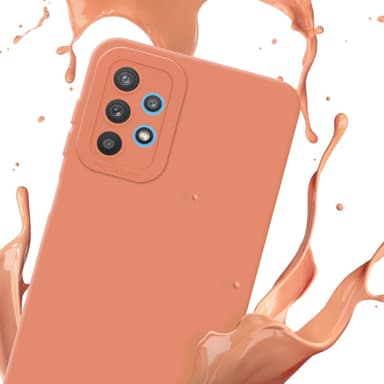 Samsung Galaxy A32 5G Suojakuori Kotelo (Oranssi)