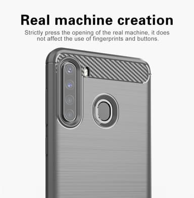 Suojakuori Samsung Galaxy A21 Kotelo (harmaa)