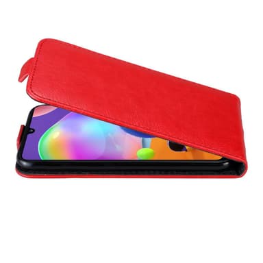 Samsung Galaxy A31 Suojakuori Lompakkokotelo (Punainen)