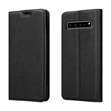 Samsung Galaxy S10 5G Suojakuori Lompakkokotelo (Musta)