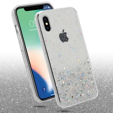 iPhone X / XS Suojakuori Kotelo (Läpinäkyvä)