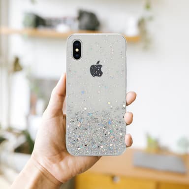 iPhone X / XS Suojakuori Kotelo (Läpinäkyvä)