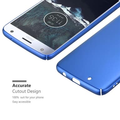 Motorola MOTO X4 Suojakuori Kotelo Cover (Sininen)