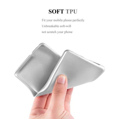OnePlus 5T Suojakuori Kotelo (Hopea)