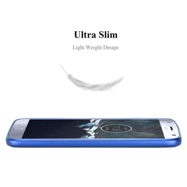Motorola MOTO X4 Suojakuori Kotelo Cover (Sininen)