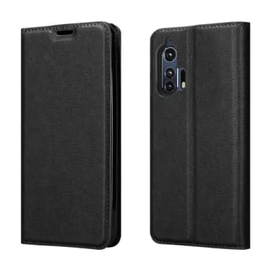 Motorola EDGE+ Suojakuori Lompakkokotelo (Musta)