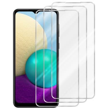 Samsung Galaxy A02 / M02 3x Suojakalvo Karkaistu lasi
