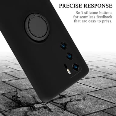 Huawei P40 Suojakuori Case Kotelo (Musta)