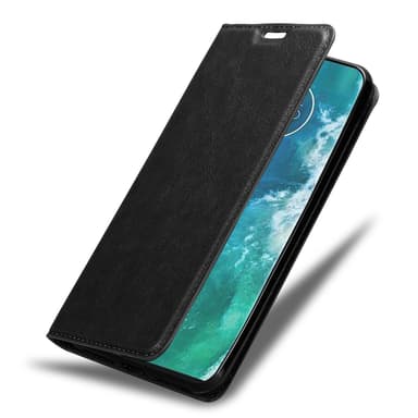 Motorola EDGE+ Suojakuori Lompakkokotelo (Musta)