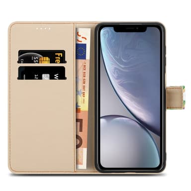 iPhone XR Suojakuori Lompakkokotelo Case