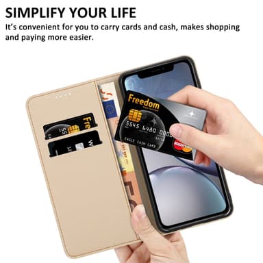 iPhone XR Suojakuori Lompakkokotelo Case