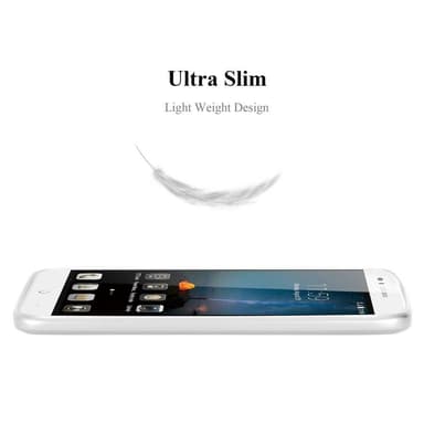 ZTE Blade A612 Suojakuori Kotelo (Hopea)