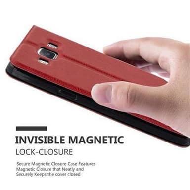 Lompakkokotelo Samsung Galaxy A5 2015 Case (Punainen)