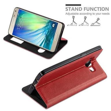 Lompakkokotelo Samsung Galaxy A5 2015 Case (Punainen)