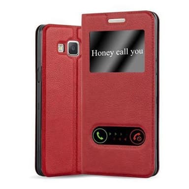 Lompakkokotelo Samsung Galaxy A5 2015 Case (Punainen)