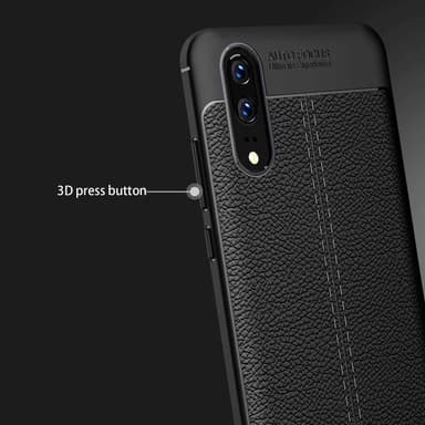 Huawei P20 Suojakuori Case Cover (Musta)