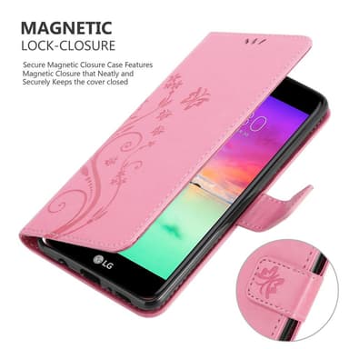 LG K10 2018 / K11 / K11 PLUS Suojakuori Lompakkokotelo