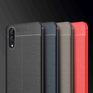 Huawei P20 Suojakuori Case Cover (Musta)
