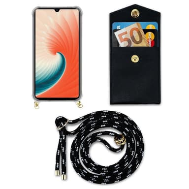 Huawei MATE 20 Suojakuori Kotelo Ketju (Musta)