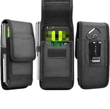 Samsung Galaxy Z FLIP Suojakuori Universaali (Musta)