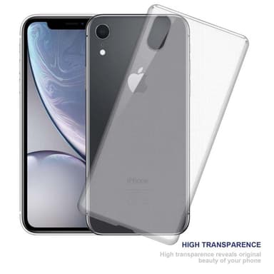 iPhone XR Suojakuori Kotelo (Läpinäkyvä)