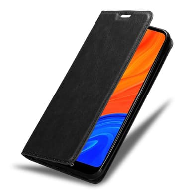 Huawei Y6S Suojakuori Lompakkokotelo (Musta)