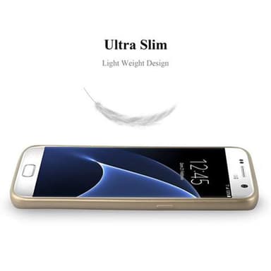 Samsung Galaxy S7 Suojakuori Kotelo (kulta)