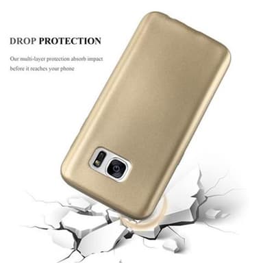 Samsung Galaxy S7 Suojakuori Kotelo (kulta)