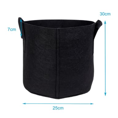 10x Istutuspussi Istutuskone (20 l - 30 x 25 cm)