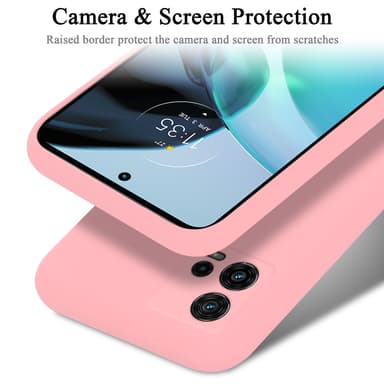 Motorola MOTO G72 Suojakuori Kotelo (Vaaleanpunainen)