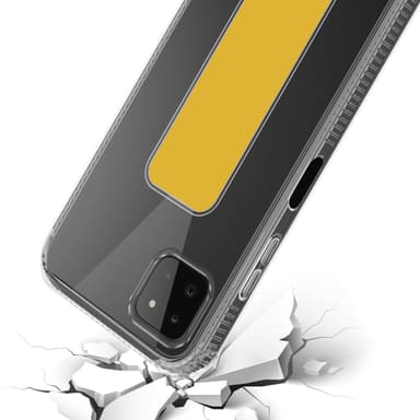 Samsung Galaxy A22 5G Suojakuori Kotelo (Keltainen)