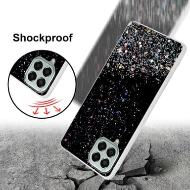 Samsung Galaxy M33 5G Suojakuori Kotelo (Musta)