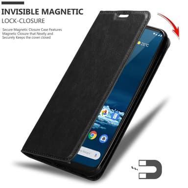 Nokia 5.3 Suojakuori Lompakkokotelo (Musta)